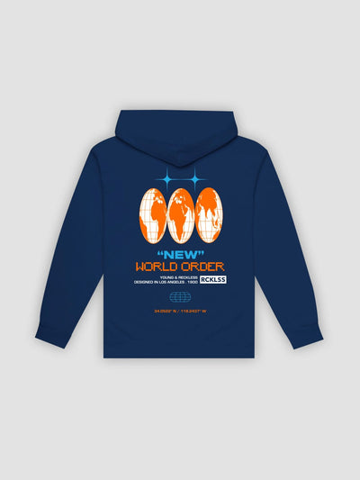 Young & Reckless Mens - Fleece - Hoodies Atlas Hoodie - Navy