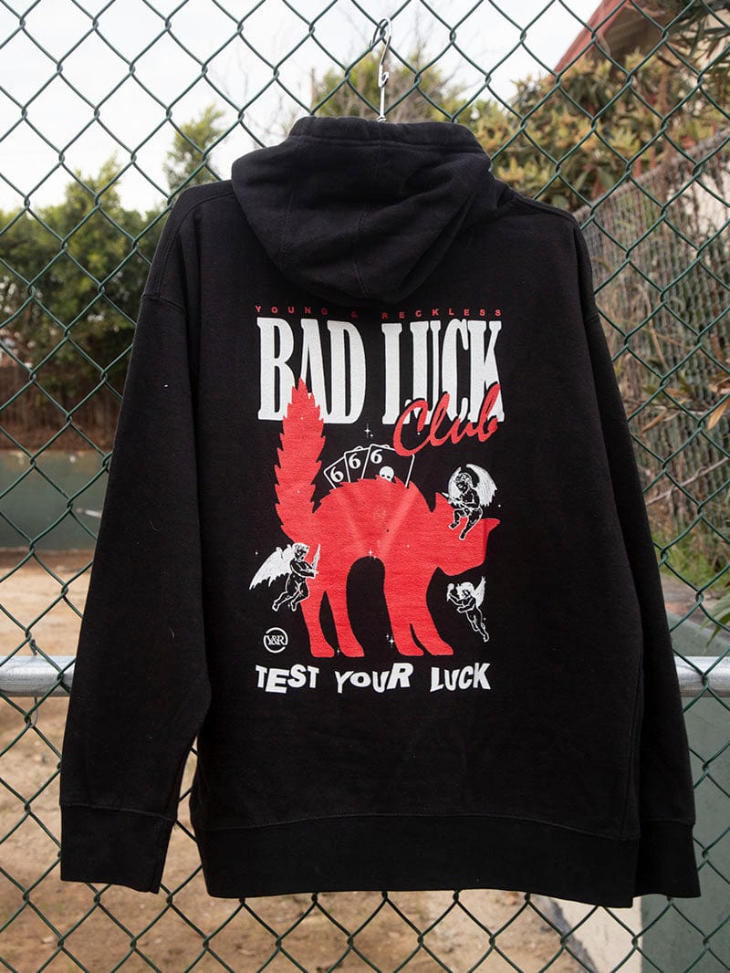 Bad Luck Club Hoodie - Black