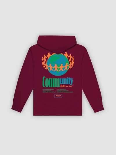 Young & Reckless Mens - Fleece - Hoodies Better As One Hoodie - Maroon