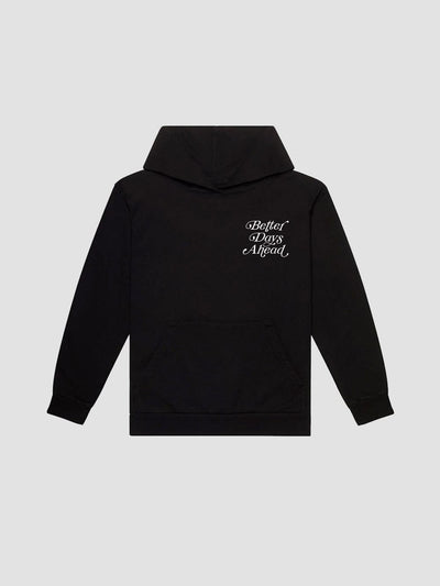 Young & Reckless Mens - Fleece - Hoodies Better Days Ahead Hoodie - Black