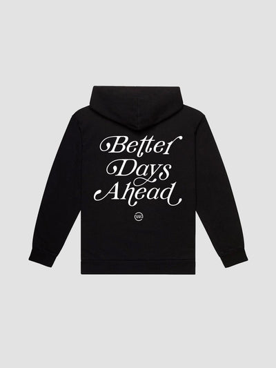 Young & Reckless Mens - Fleece - Hoodies Better Days Ahead Hoodie - Black