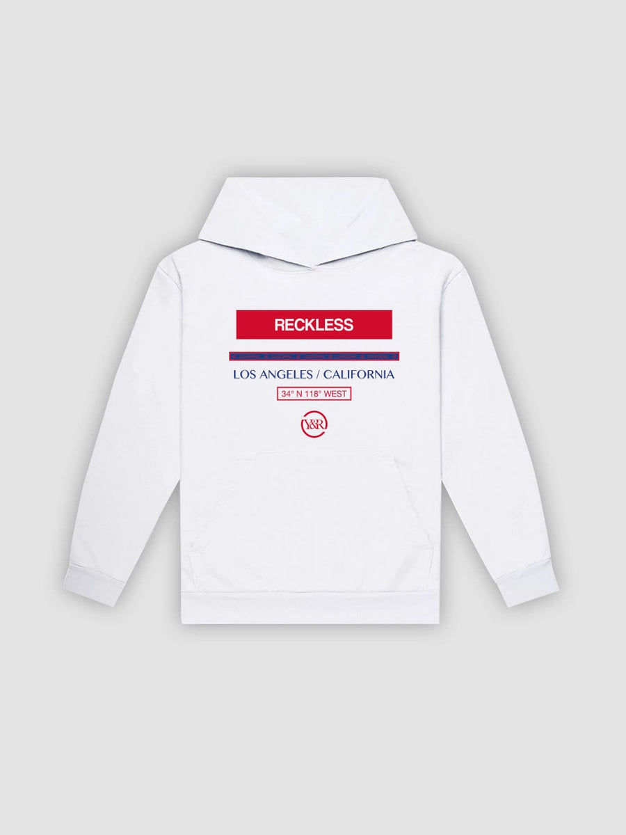 Young & Reckless Mens - Fleece - Hoodies Classy Hoodie - White