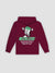 Cracked Hoodie - Maroon
