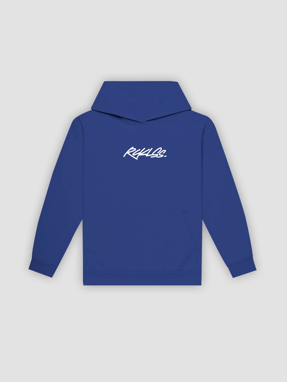 Young & Reckless Mens - Fleece - Hoodies Deface Hoodie - Royal Blue
