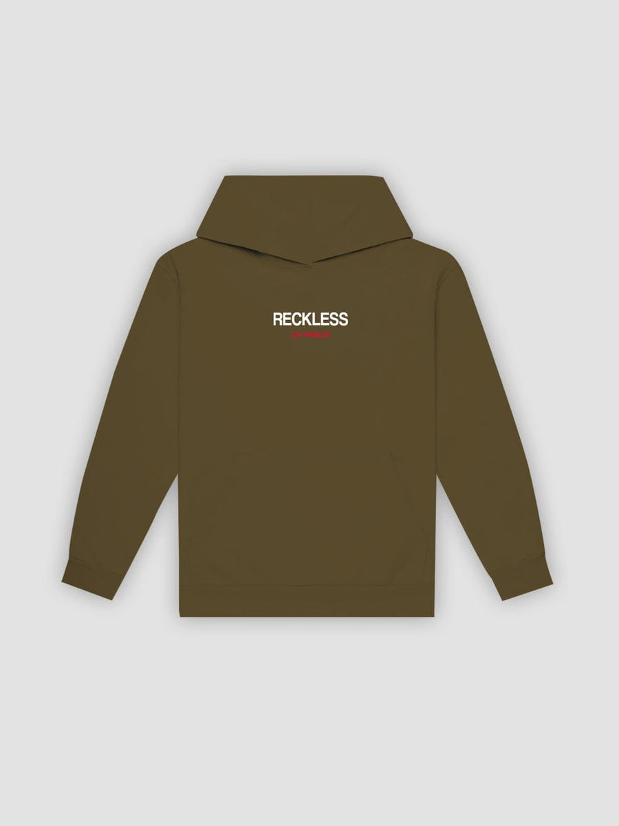 Young & Reckless Mens - Fleece - Hoodies Endless Bliss Hoodie - Military Green