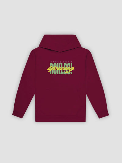 Young & Reckless Mens - Fleece - Hoodies Eternal Affair Hoodie - Maroon