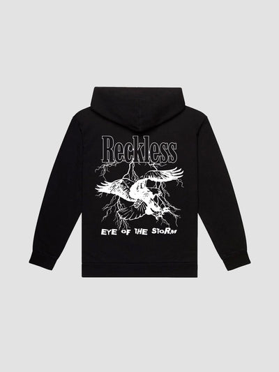 Young & Reckless Mens - Fleece - Hoodies Eye Of The Storm Hoodie - Black