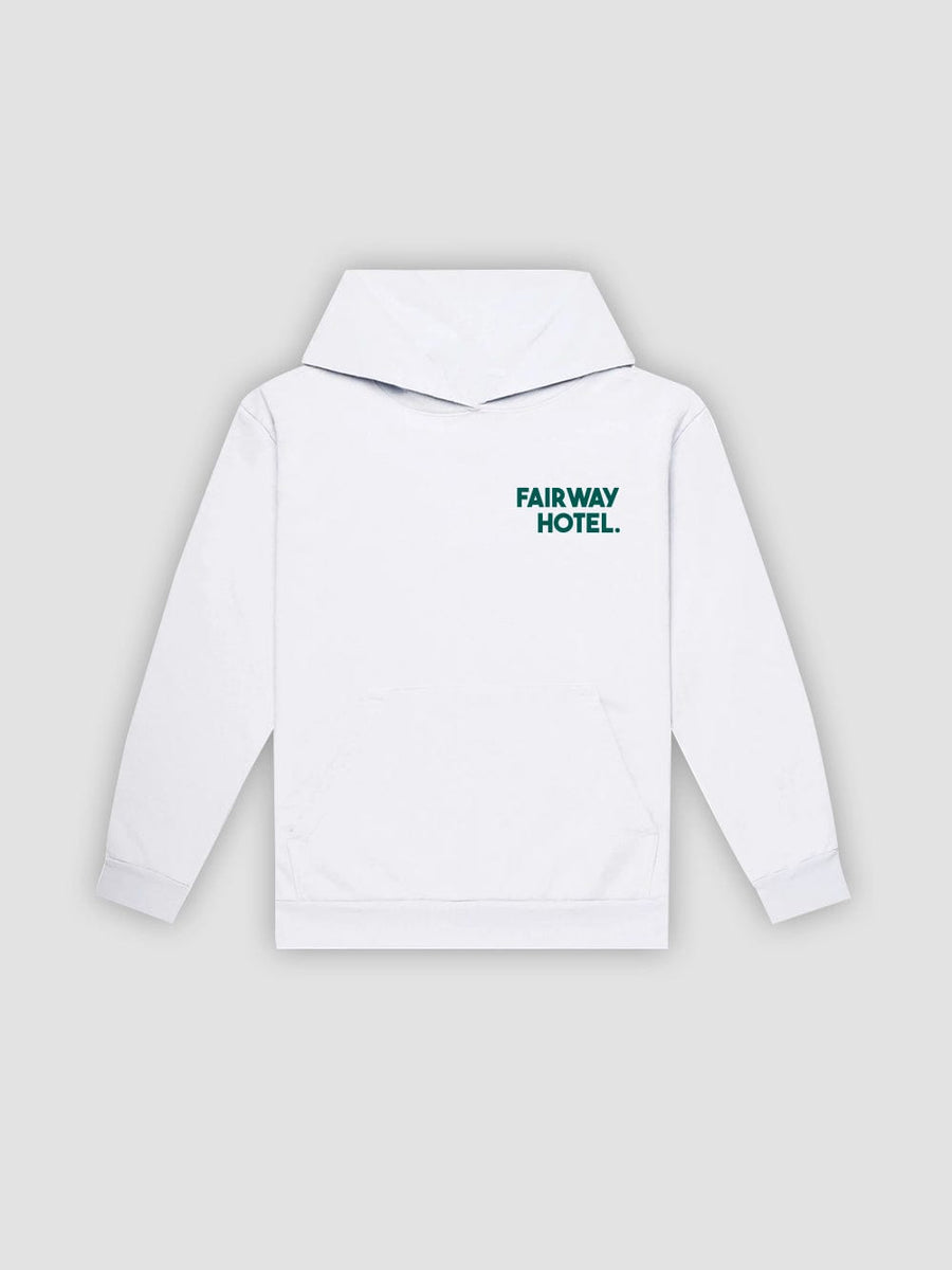 Young & Reckless Mens - Fleece - Hoodies Fairway Hotel Hoodie - White