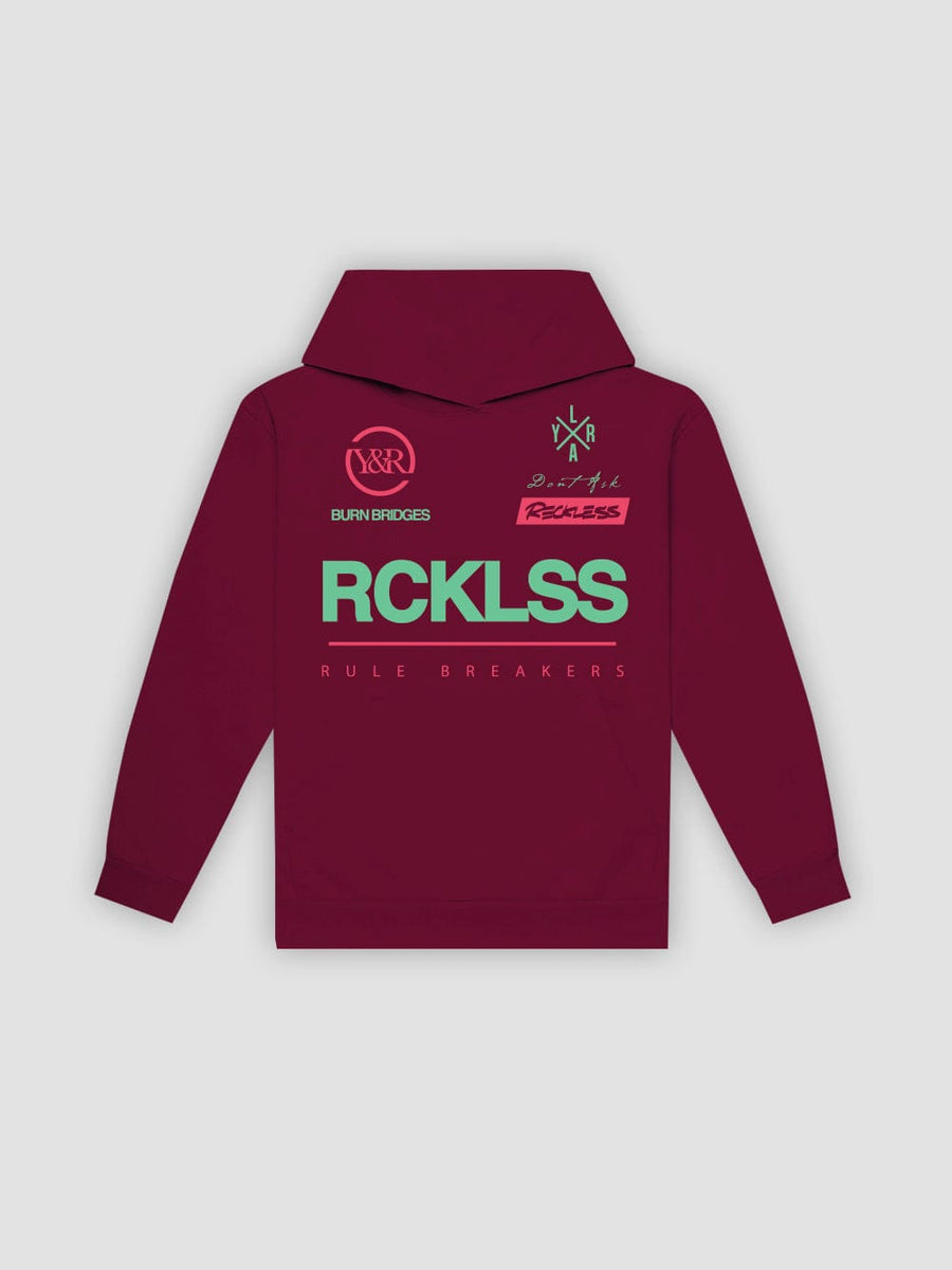 Fast Track Hoodie - Maroon