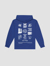 Young & Reckless Mens - Fleece - Hoodies Franchise Hoodie - Royal Blue