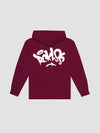 Young & Reckless Mens - Fleece - Hoodies Full Fat Cap Hoodie - Maroon