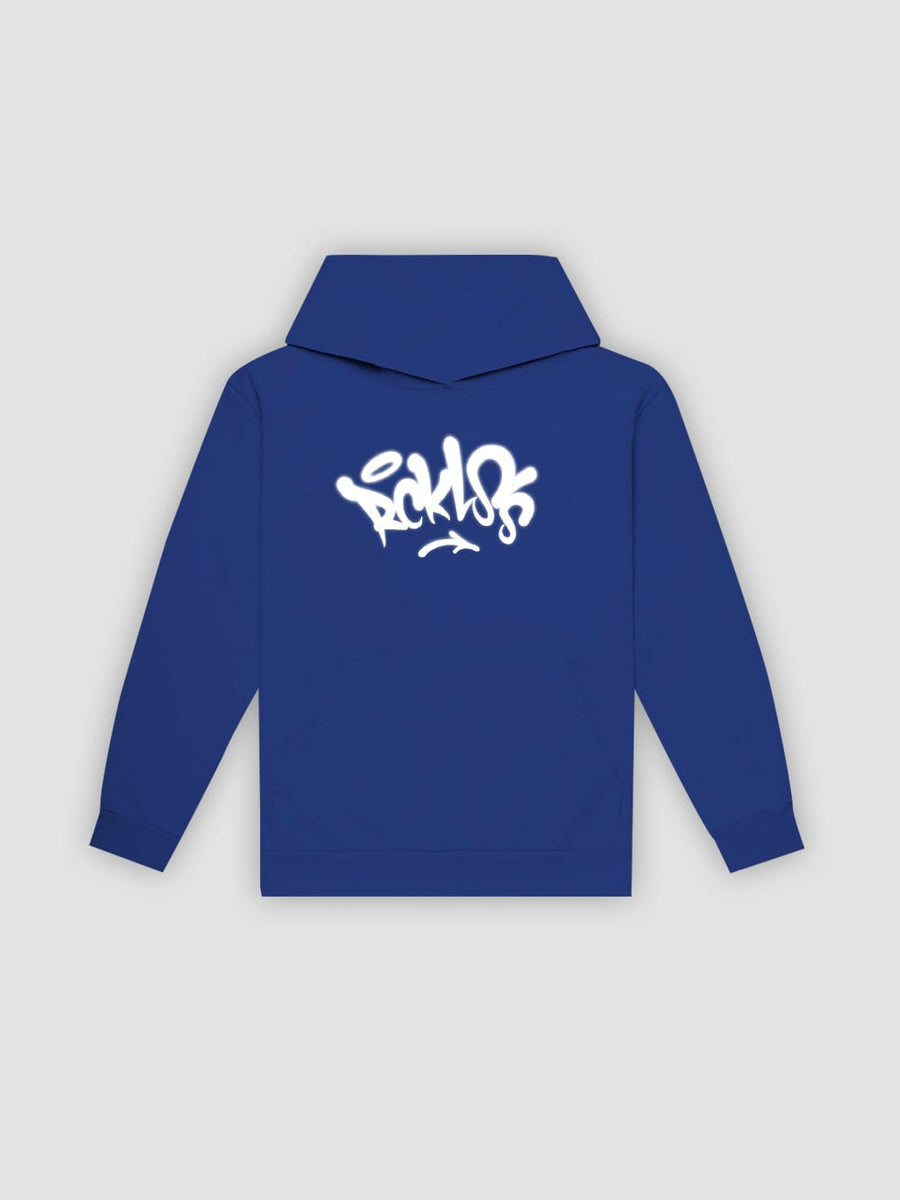 Young & Reckless Mens - Fleece - Hoodies Full Fat Cap Hoodie - Royal Blue