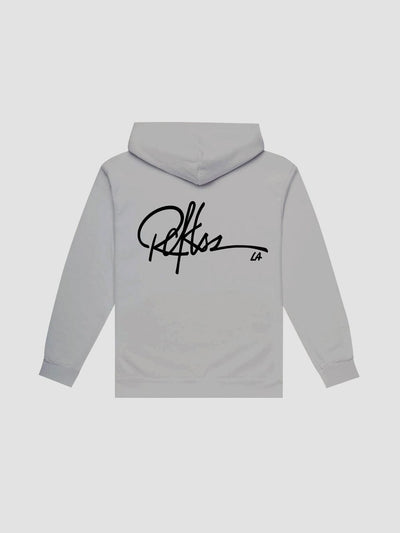 Young & Reckless Mens - Fleece - Hoodies Full Sig Hoodie - Carbon Grey