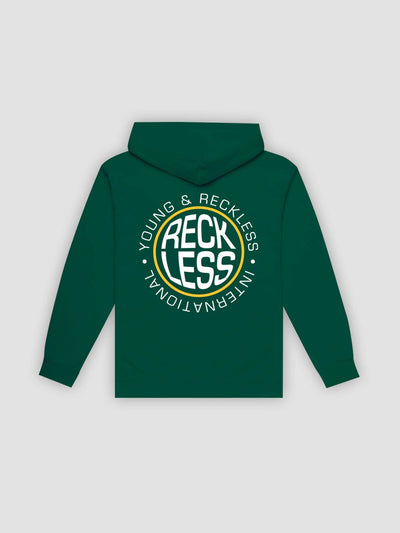 Young & Reckless Mens - Fleece - Hoodies Inflate Hoodie - Forest Green