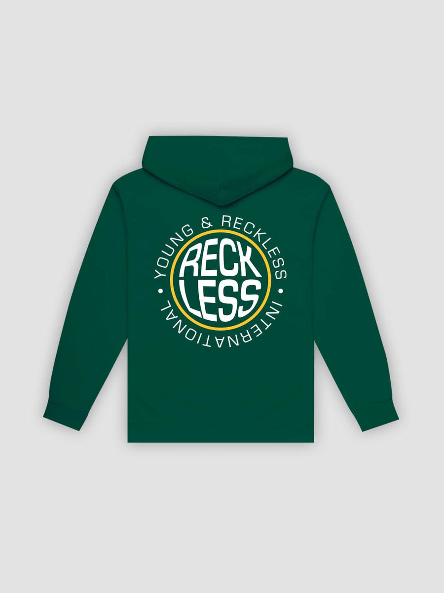 Young & Reckless Mens - Fleece - Hoodies Inflate Hoodie - Forest Green