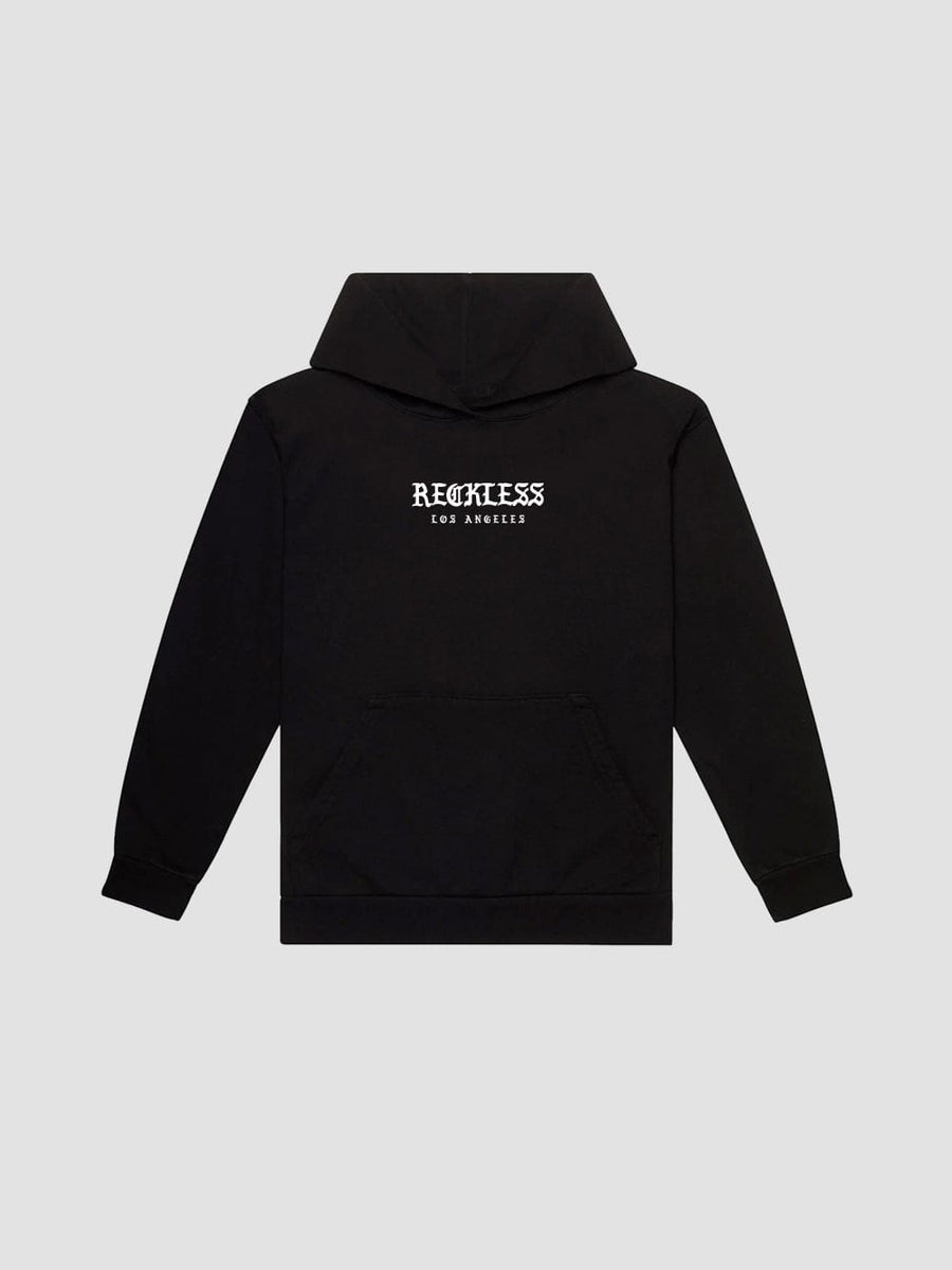 Young & Reckless Mens - Fleece - Hoodies Internal Hoodie - Black