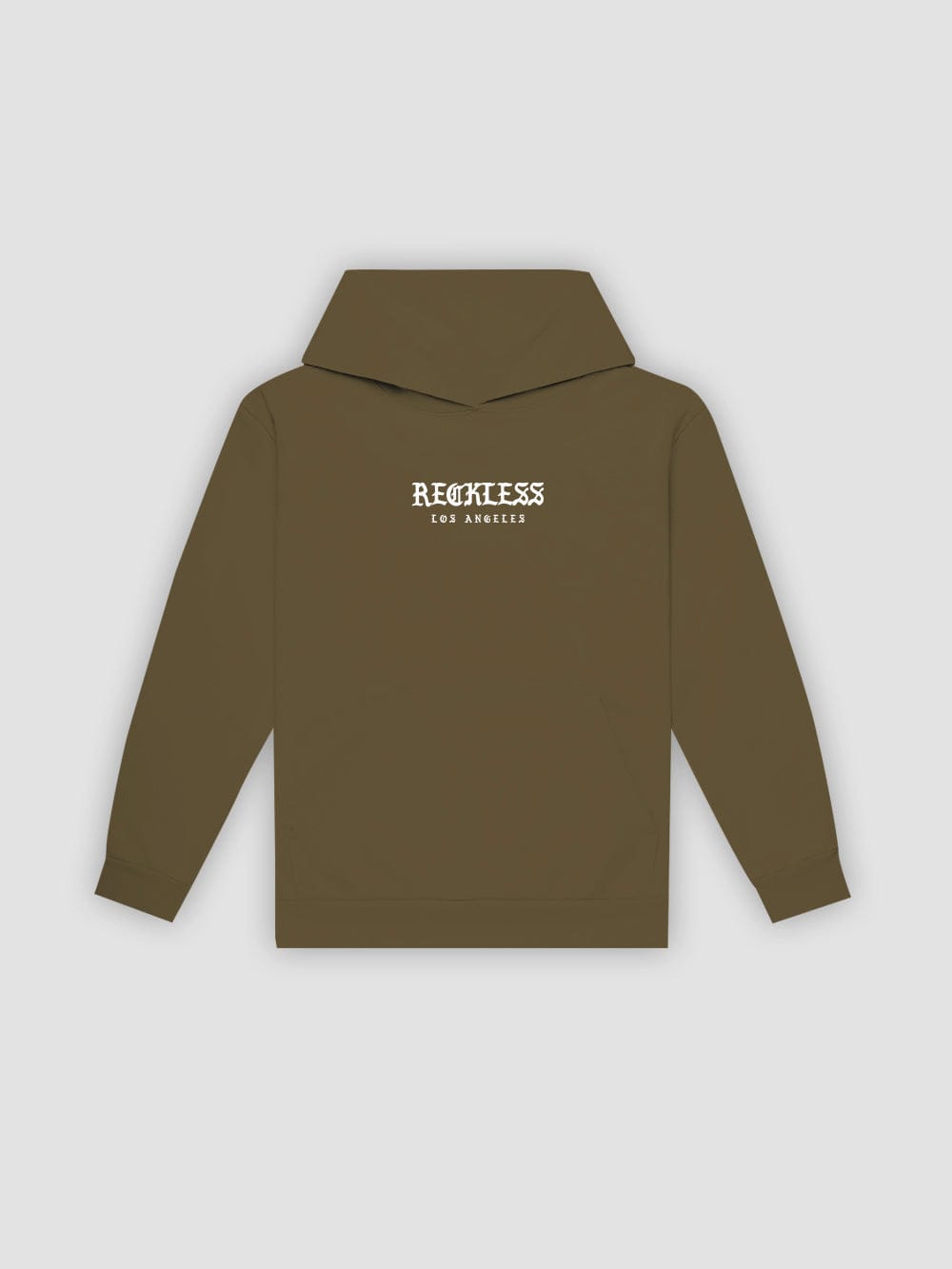 Young & Reckless Mens - Fleece - Hoodies Internal Hoodie - Military Green