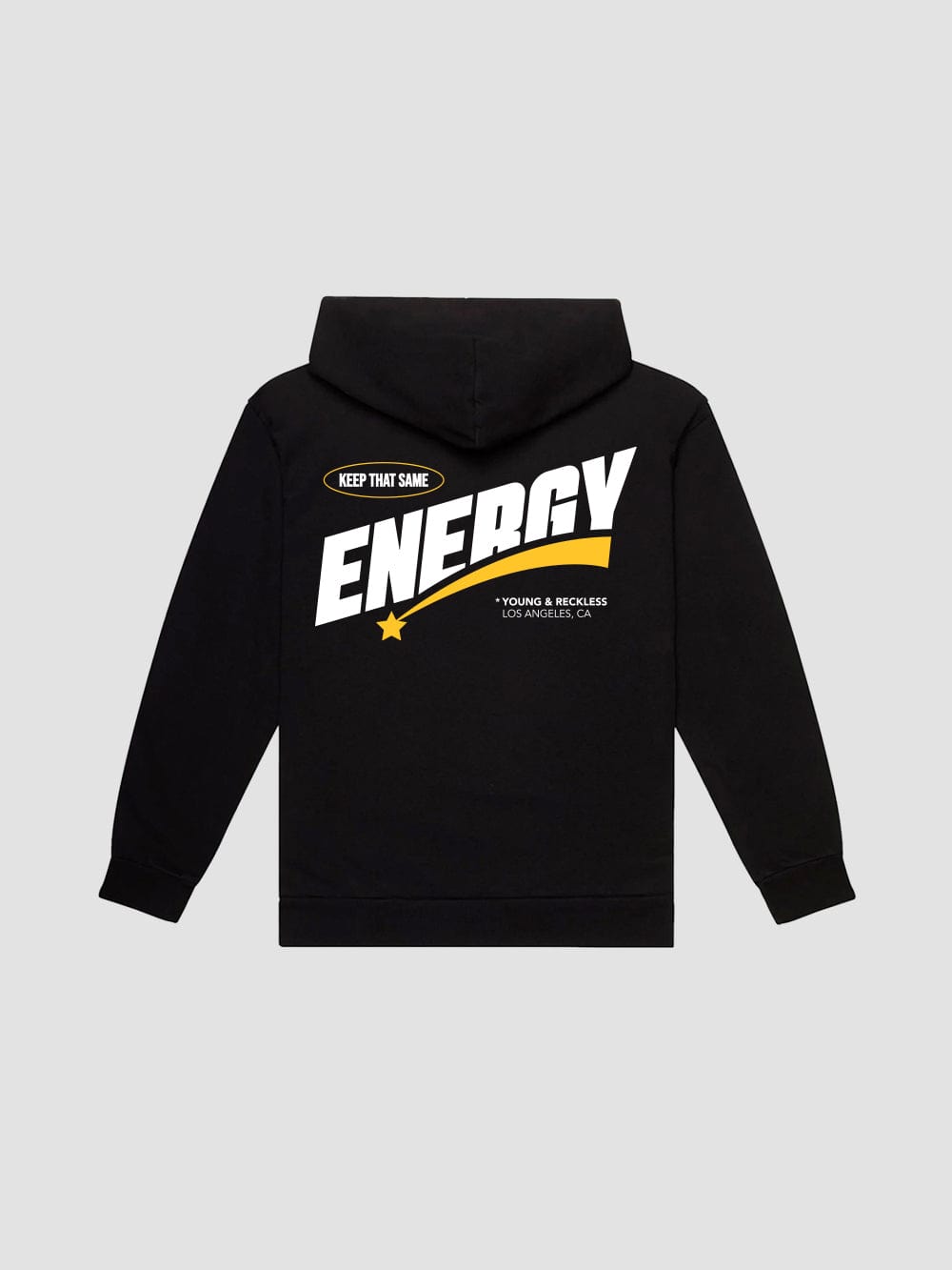 Keep That Same Energy Hoodie - Black