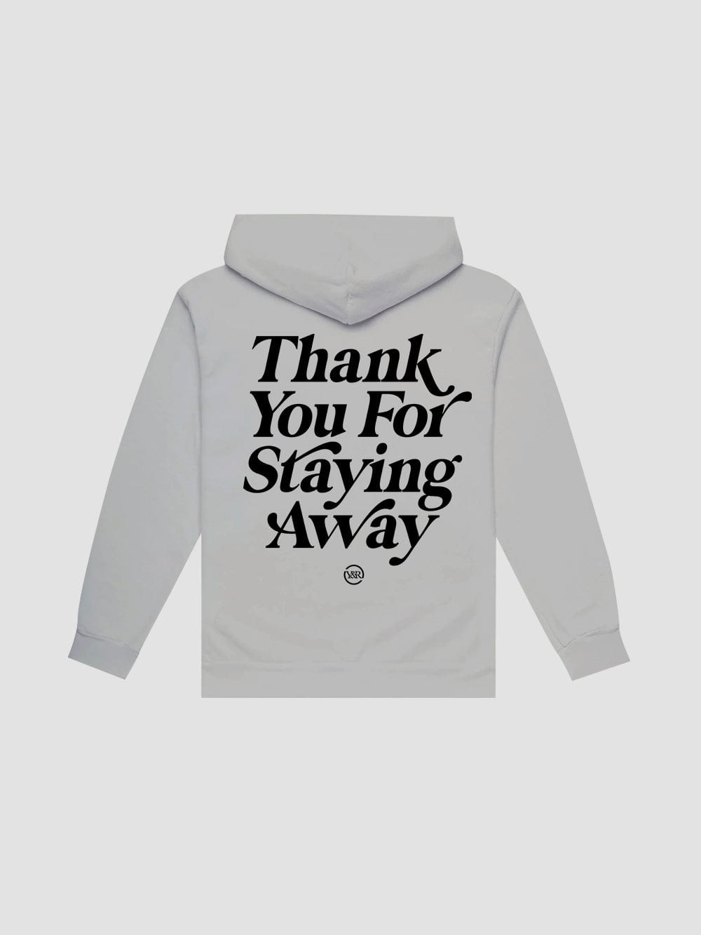 Keep Your Distance Hoodie - Grey