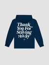 Young & Reckless Mens - Fleece - Hoodies Keep Your Distance Hoodie - Navy