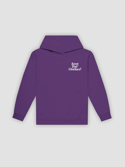 Young & Reckless Mens - Fleece - Hoodies Keep Your Distance Hoodie - Purple
