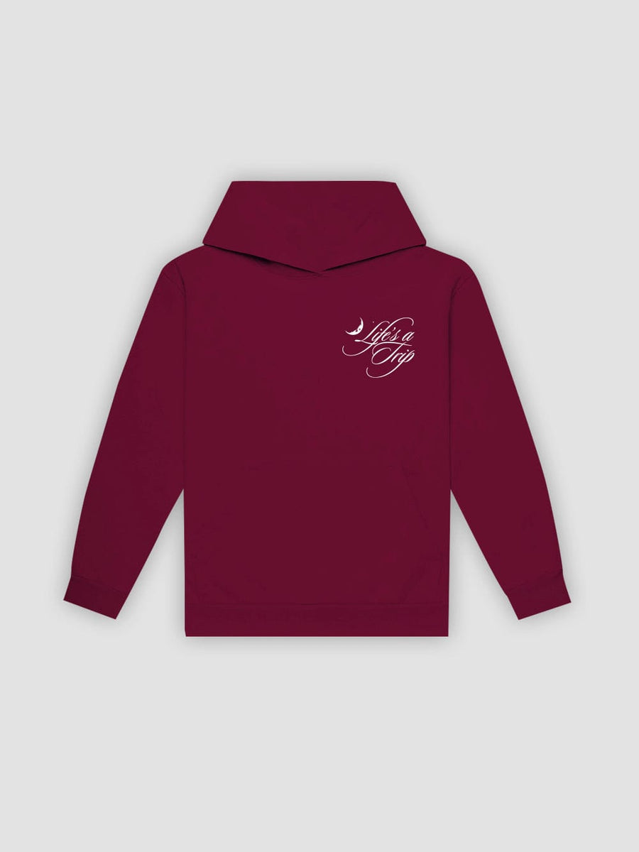 Young & Reckless Mens - Fleece - Hoodies Life's A Trip Hoodie - Maroon