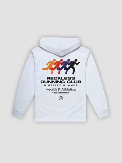 Young & Reckless Mens - Fleece - Hoodies Marathon Hoodie - White