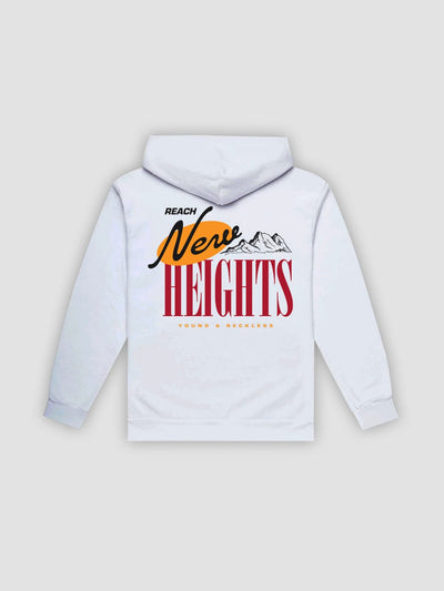 Young & Reckless Mens - Fleece - Hoodies New Heights Hoodie - White