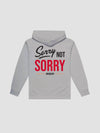 Young & Reckless Mens - Fleece - Hoodies Not Sorry Hoodie - Carbon Grey