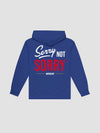 Young & Reckless Mens - Fleece - Hoodies Not Sorry Hoodie - Royal Blue