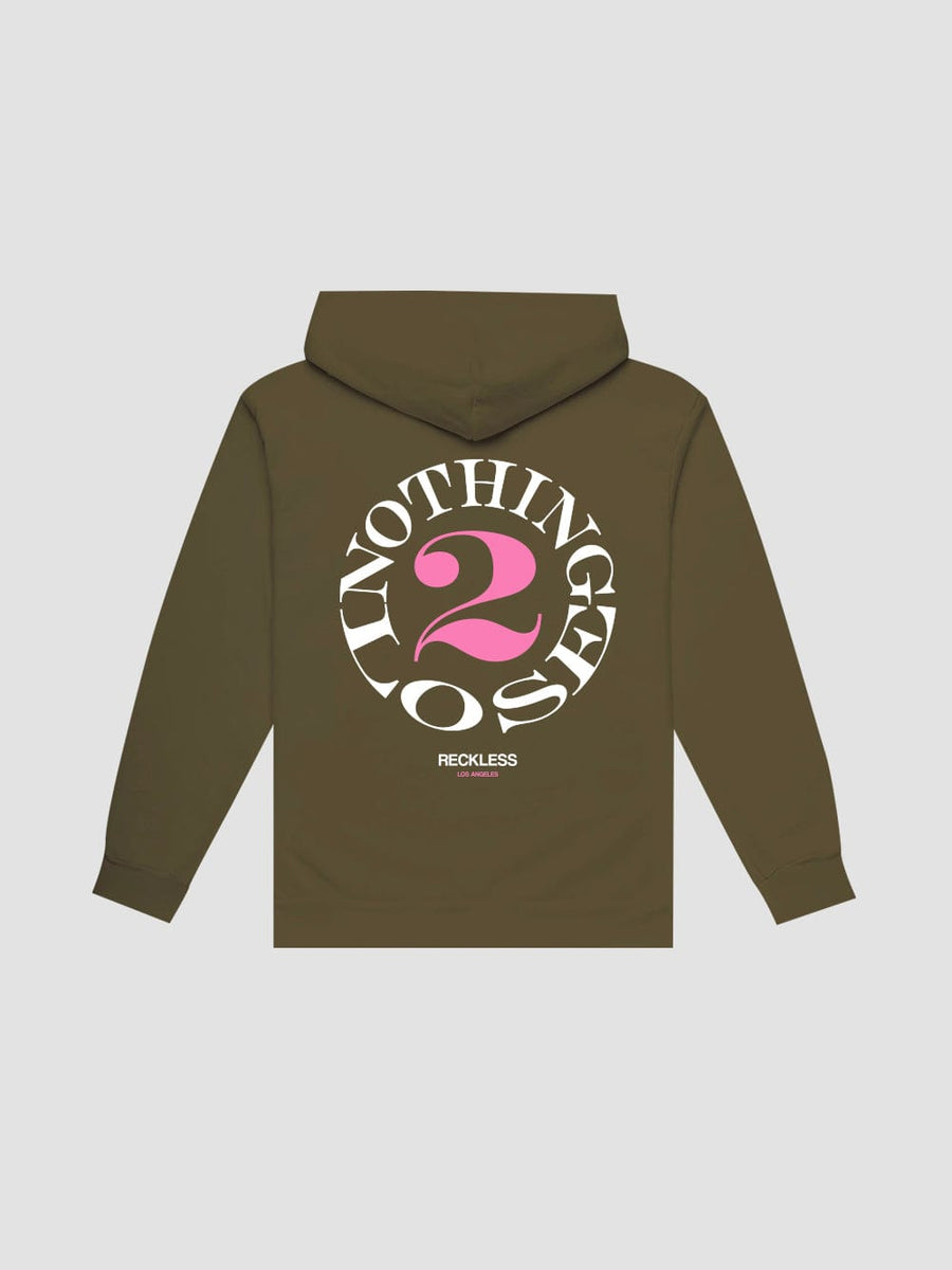 Young & Reckless Mens - Fleece - Hoodies Nothing 2 Lose Hoodie - Military Green