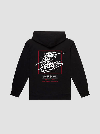 Young & Reckless Mens - Fleece - Hoodies Off Limits Hoodie - Black