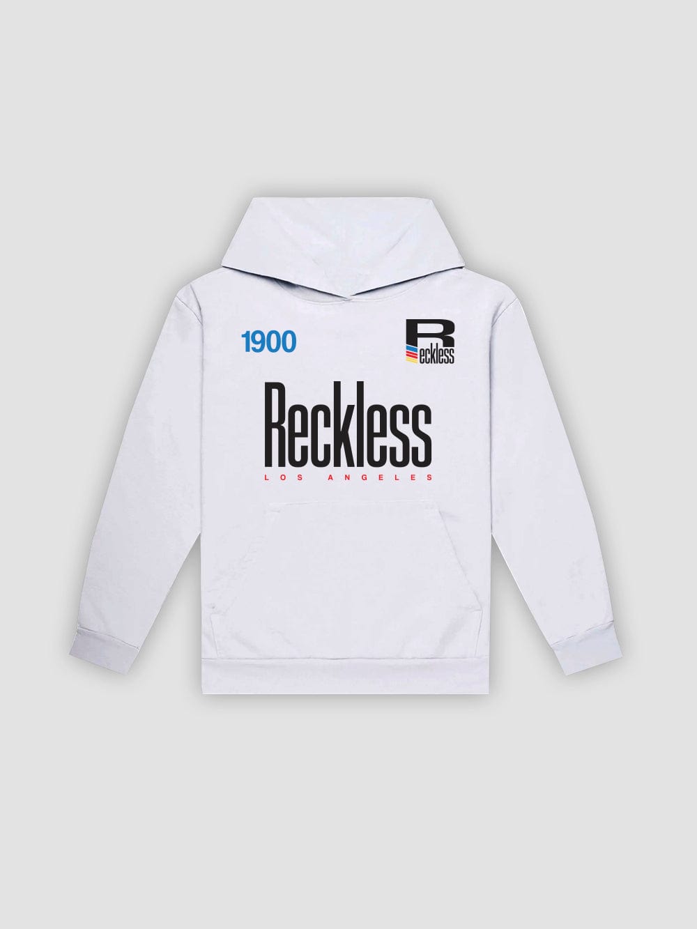 Young & Reckless Mens - Fleece - Hoodies Progression Hoodie - White