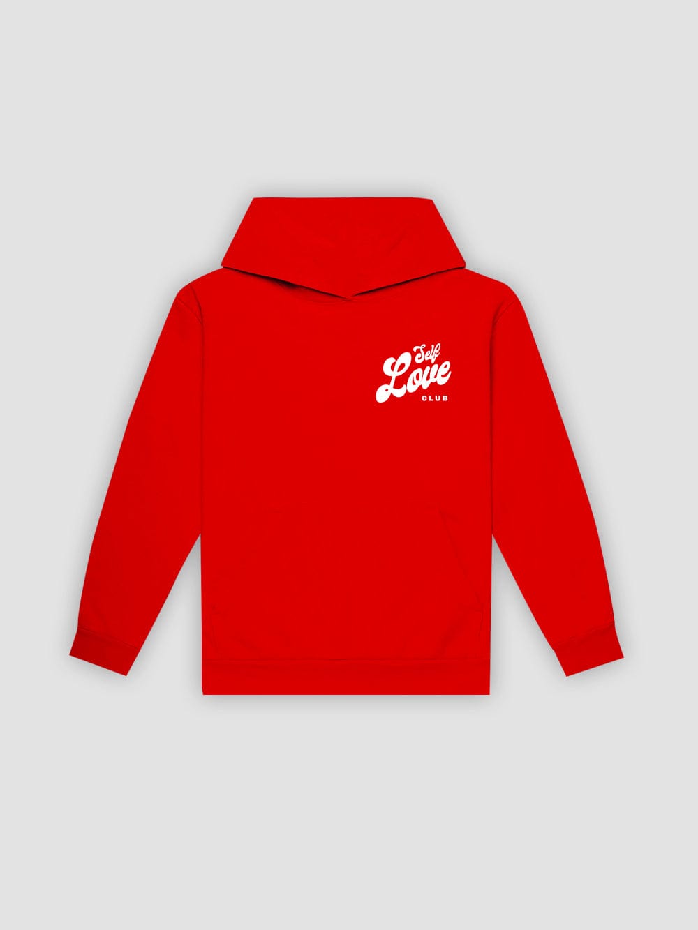 Young & Reckless Mens - Fleece - Hoodies Self Love Club Hoodie - Red
