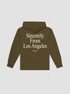 Young & Reckless Mens - Fleece - Hoodies Sincerely Hoodie - Military Green