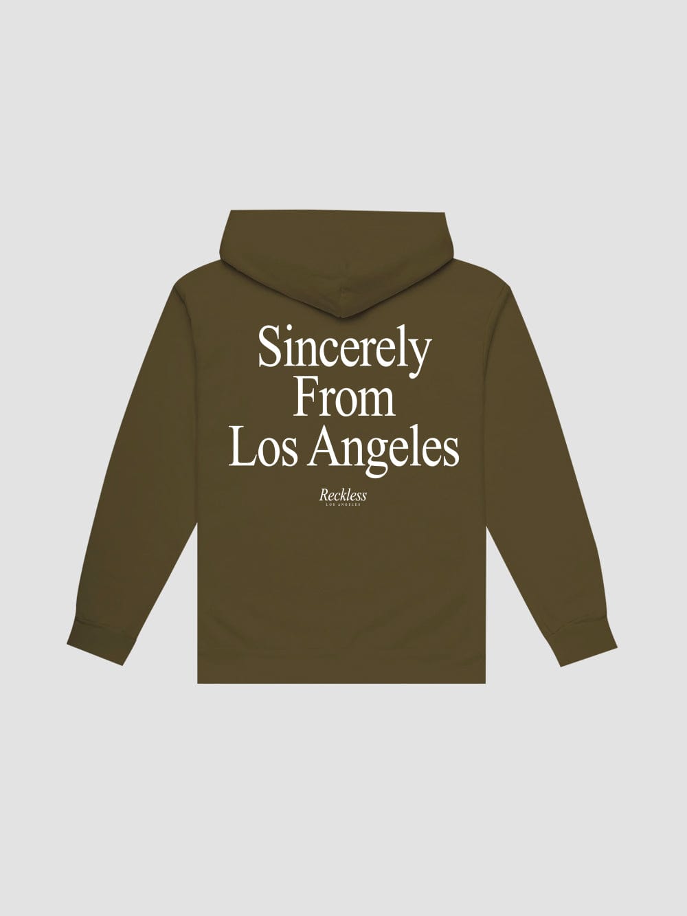 Sincerely Hoodie - Military Green