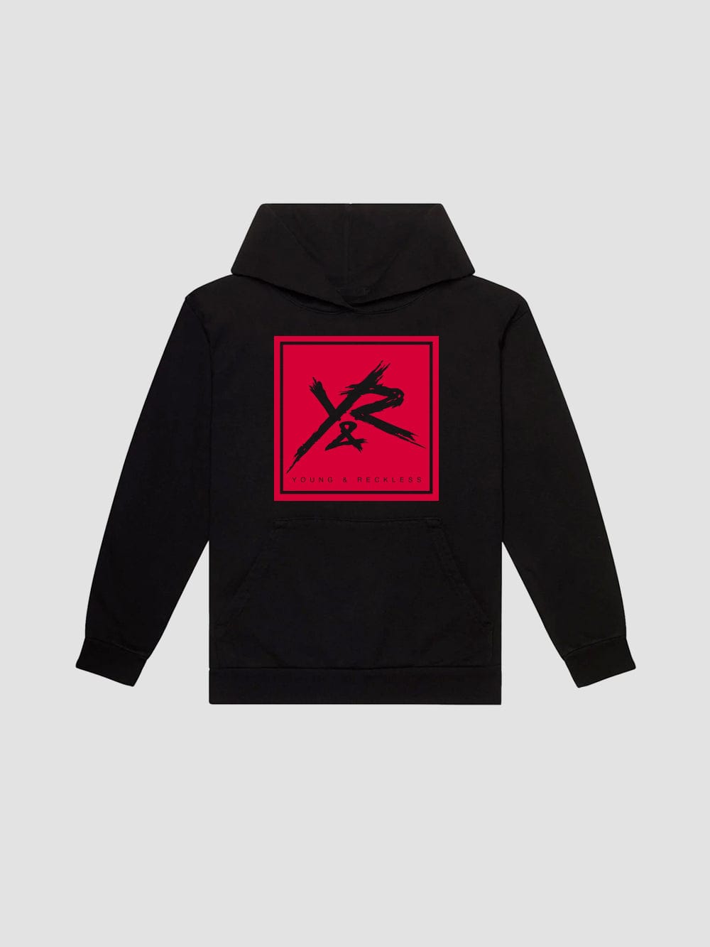 Square Logo Hoodie - Black