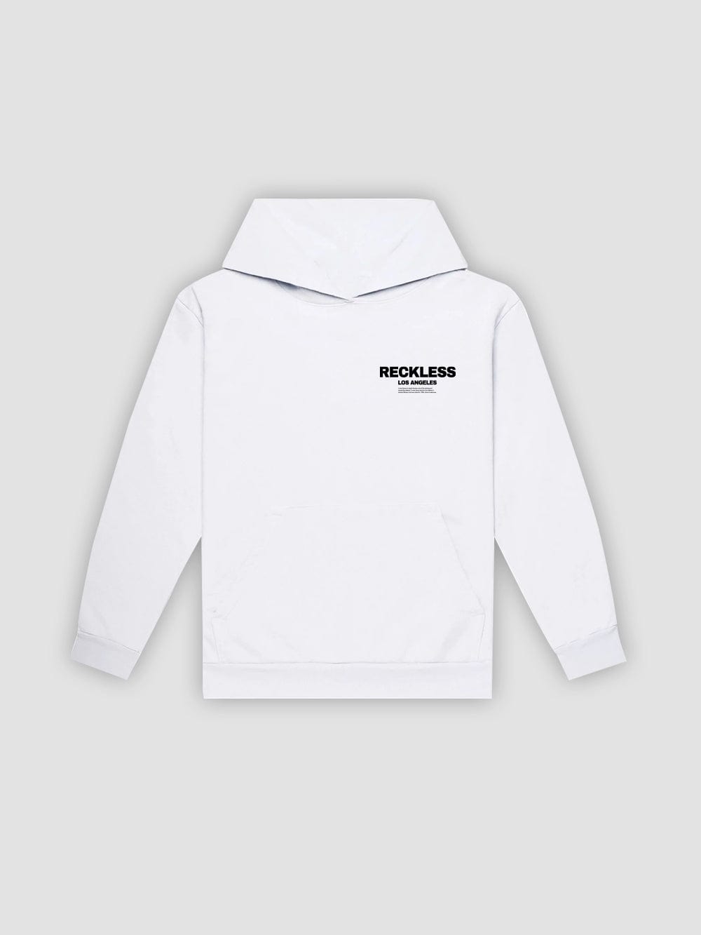Young & Reckless Mens - Fleece - Hoodies Standard Issue Hoodie - White