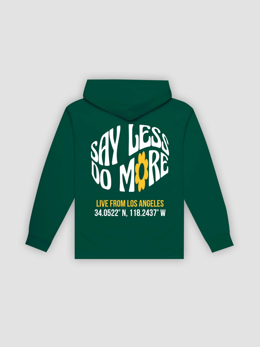 Young & Reckless Mens - Fleece - Hoodies Union Hoodie - Forest Green