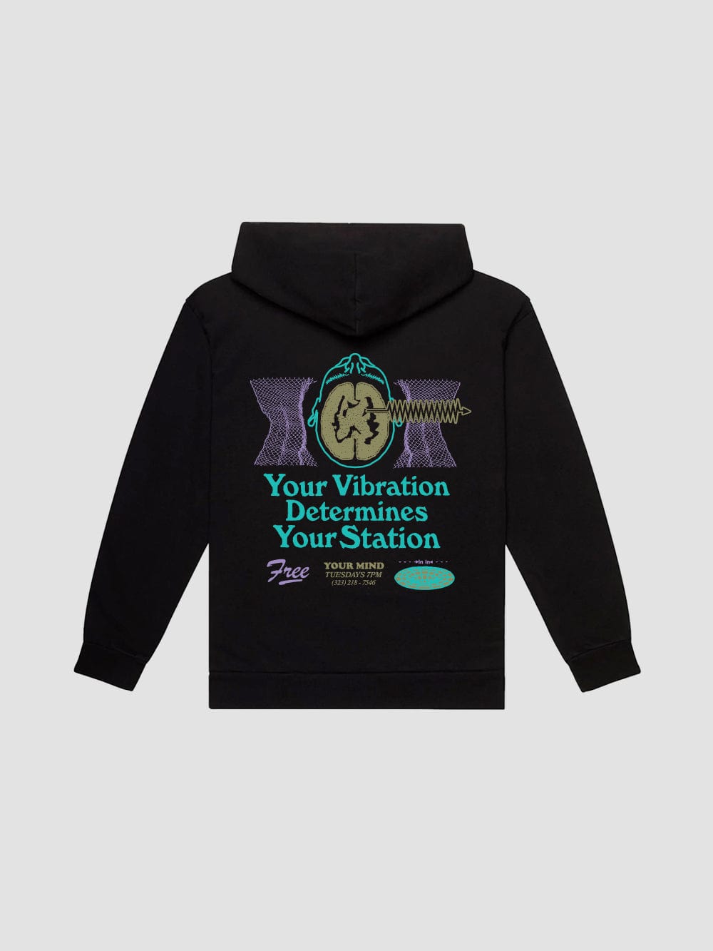Vibrations Hoodie - Black
