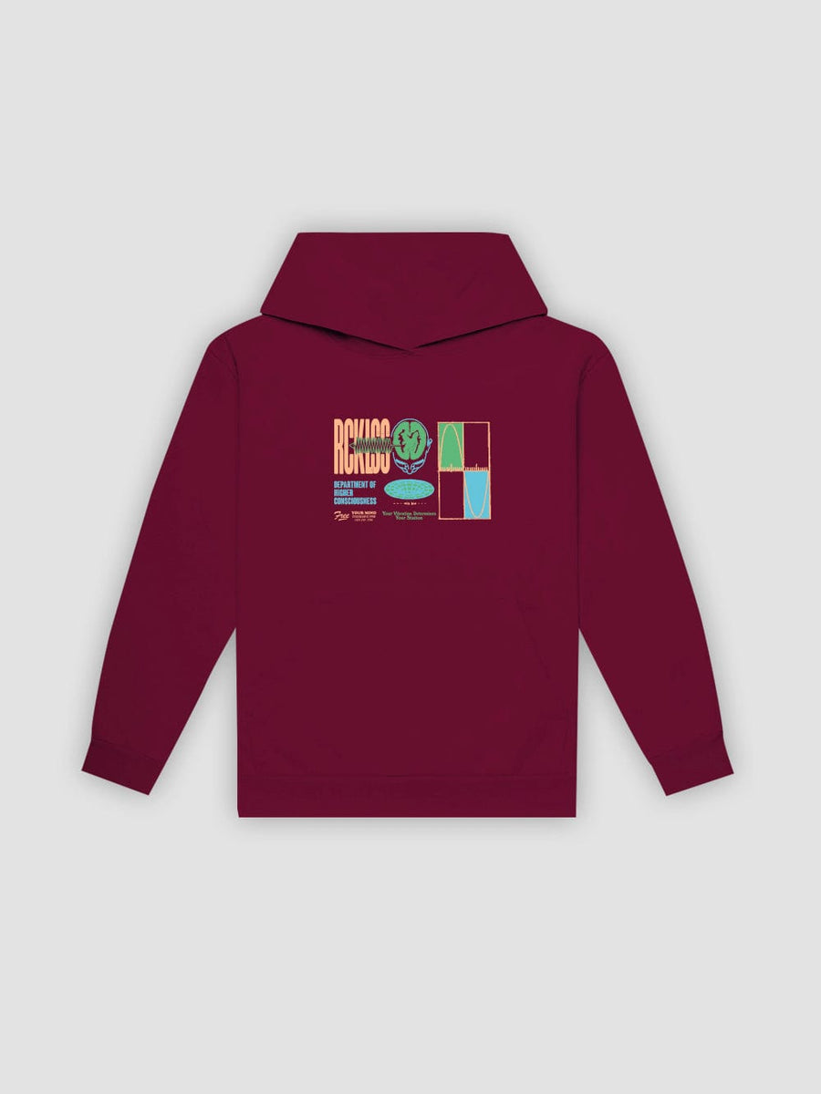 Young & Reckless Mens - Fleece - Hoodies Vibrations Hoodie - Maroon