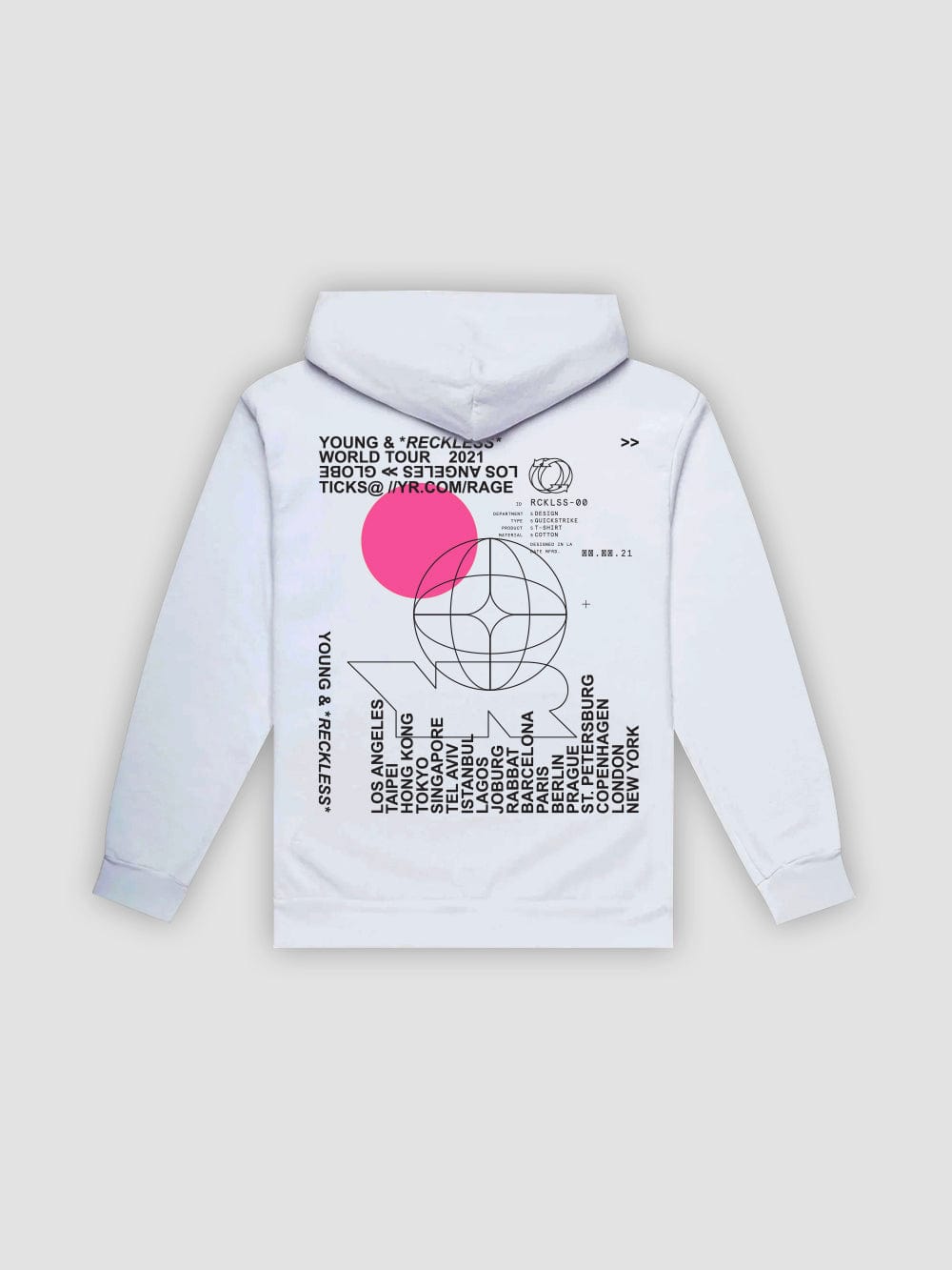World Tour Hoodie - White