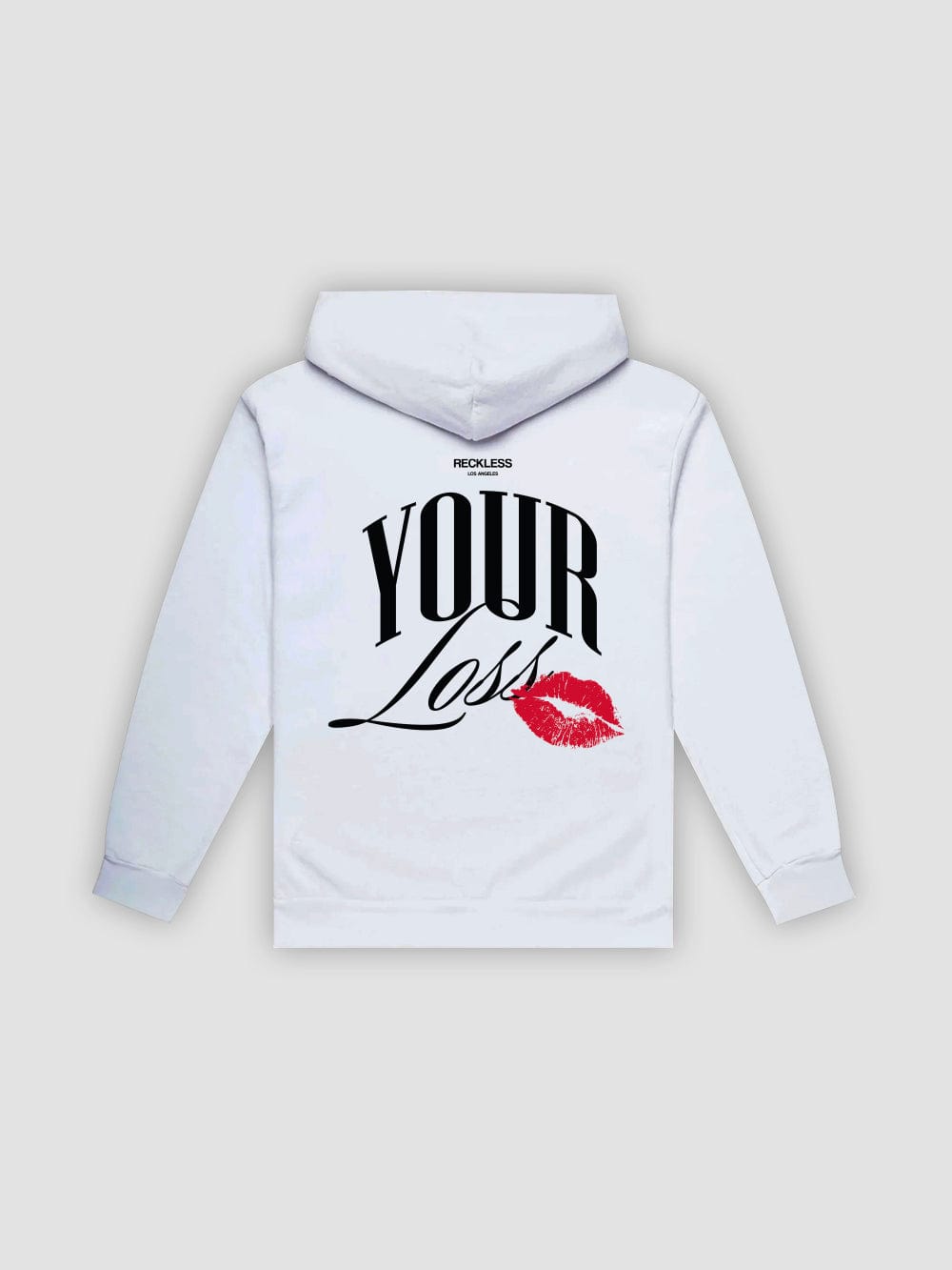 Young & Reckless Mens - Fleece - Hoodies Your Loss Hoodie - White