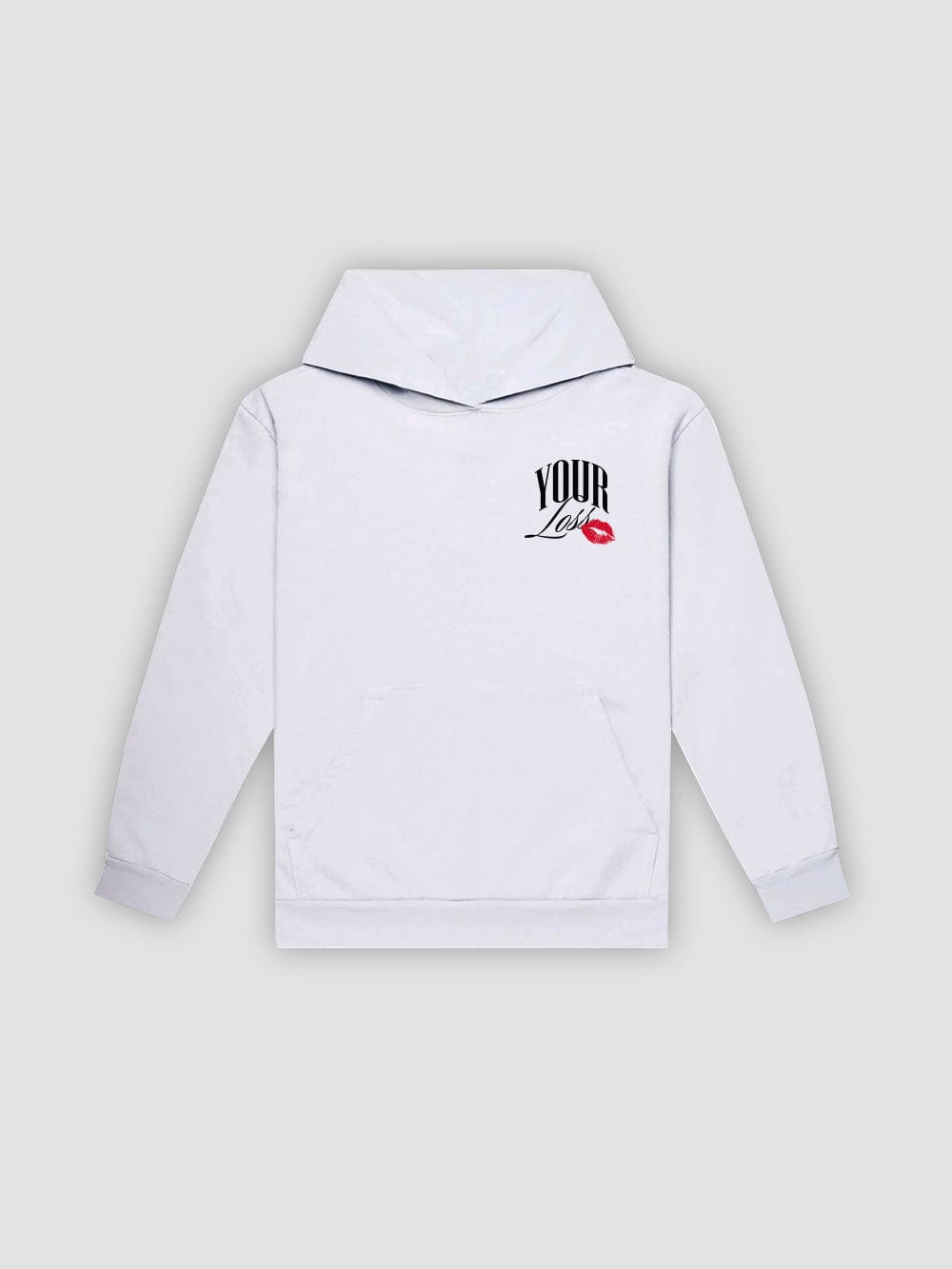 Young & Reckless Mens - Fleece - Hoodies Your Loss Hoodie - White