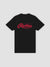 Big R Script Tee - Black