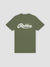 Big R Script Tee - Military Green