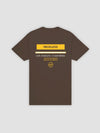 Young & Reckless Mens - Tops - Graphic Tee Classy Tee - Dark Chocolate
