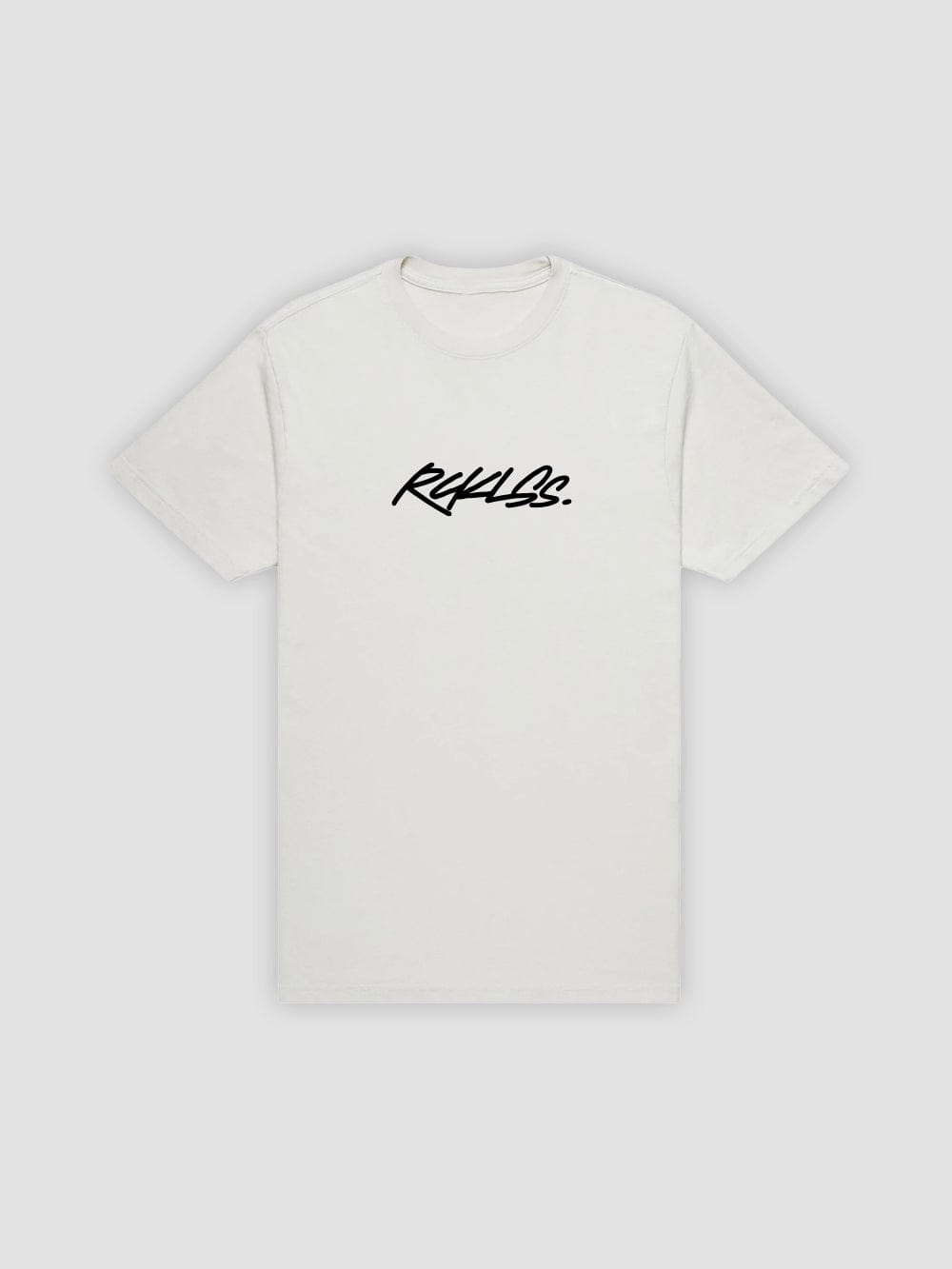 Young & Reckless Mens - Tops - Graphic Tee Deface Tee - Natural