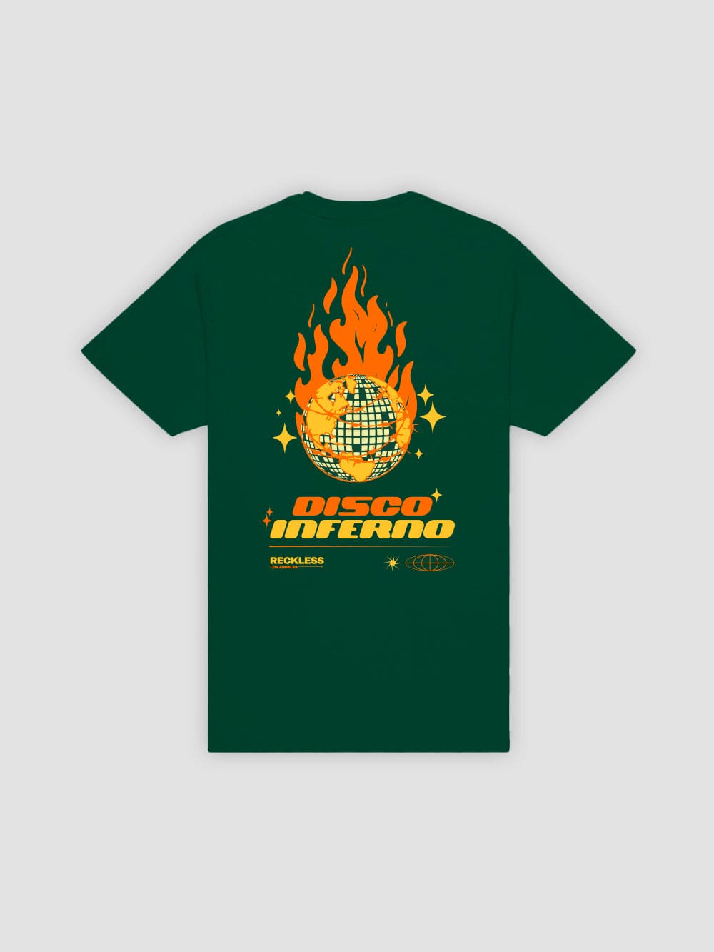 Disco Inferno Tee - Forest