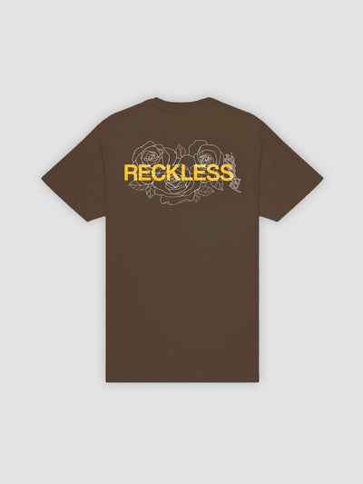 Young & Reckless Mens - Tops - Graphic Tee Endless Bliss Tee - Dark Chocolate